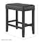 Alaterre Furniture Madison Backless Counter Height Stool Black Finish with Black PU AVMA21P0 - alternate 16